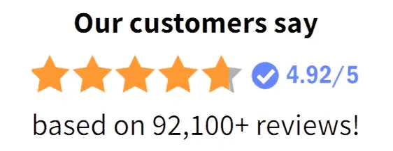 RespiClear™ 5-star ratings
